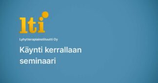 Käynti kerrallaan seminaari.